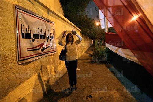 عاصفة ترابية - طقس تصوير لبني طارق
